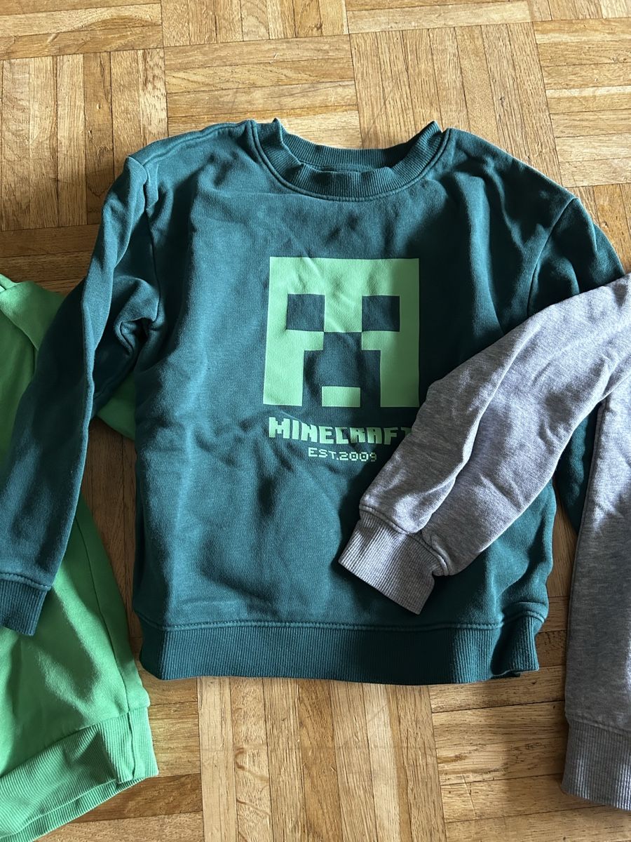 Maglioni & Felpe: Lot de 3 pulls Minecraft / taille 110-116 – Usato da Meyrin venduto da Bronx86 2