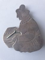 Sterling Silber Brosche evtl. Mexiko