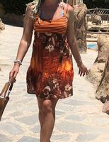 Bell abito estivo di cotone-S/M-multicolore-feste👌vacanze