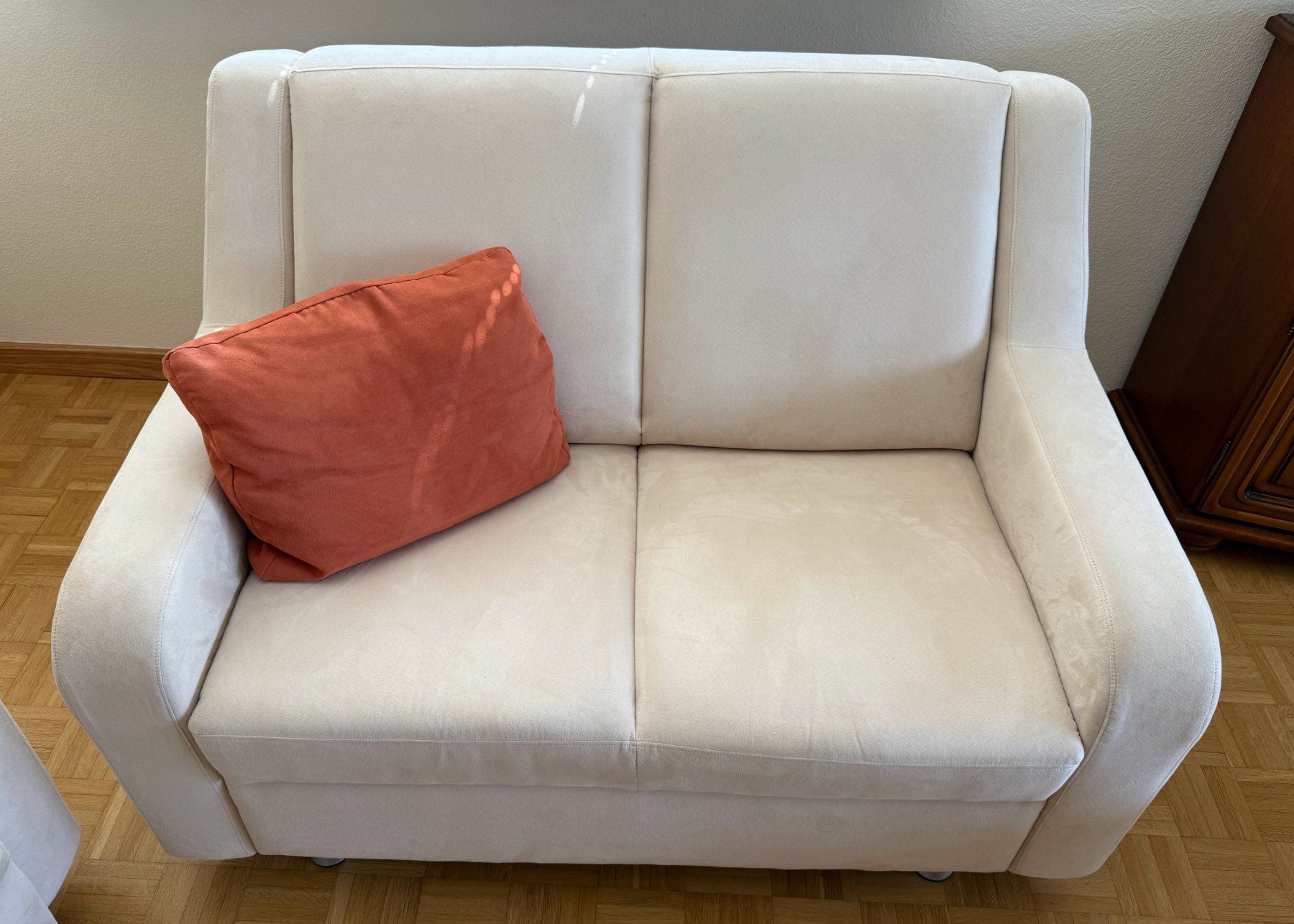 Pfister Sofas: Sofa 2-Sitzer, Mikrofaser, Beige – Gebraucht aus Uerikon von TT51