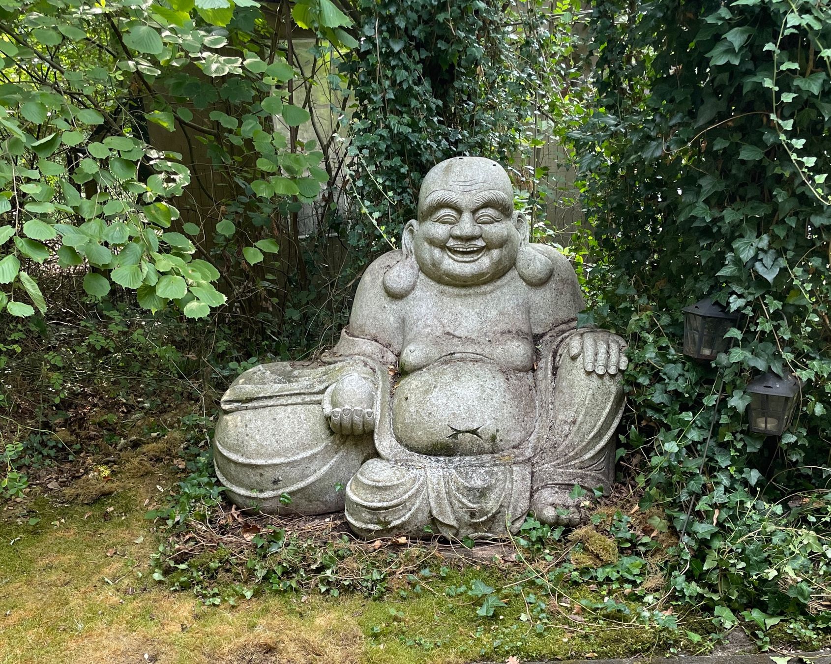 Sculture & Statue: Buddah Statue 160cmx125cmx110cm – Usato da Bern venduto da Ksb1