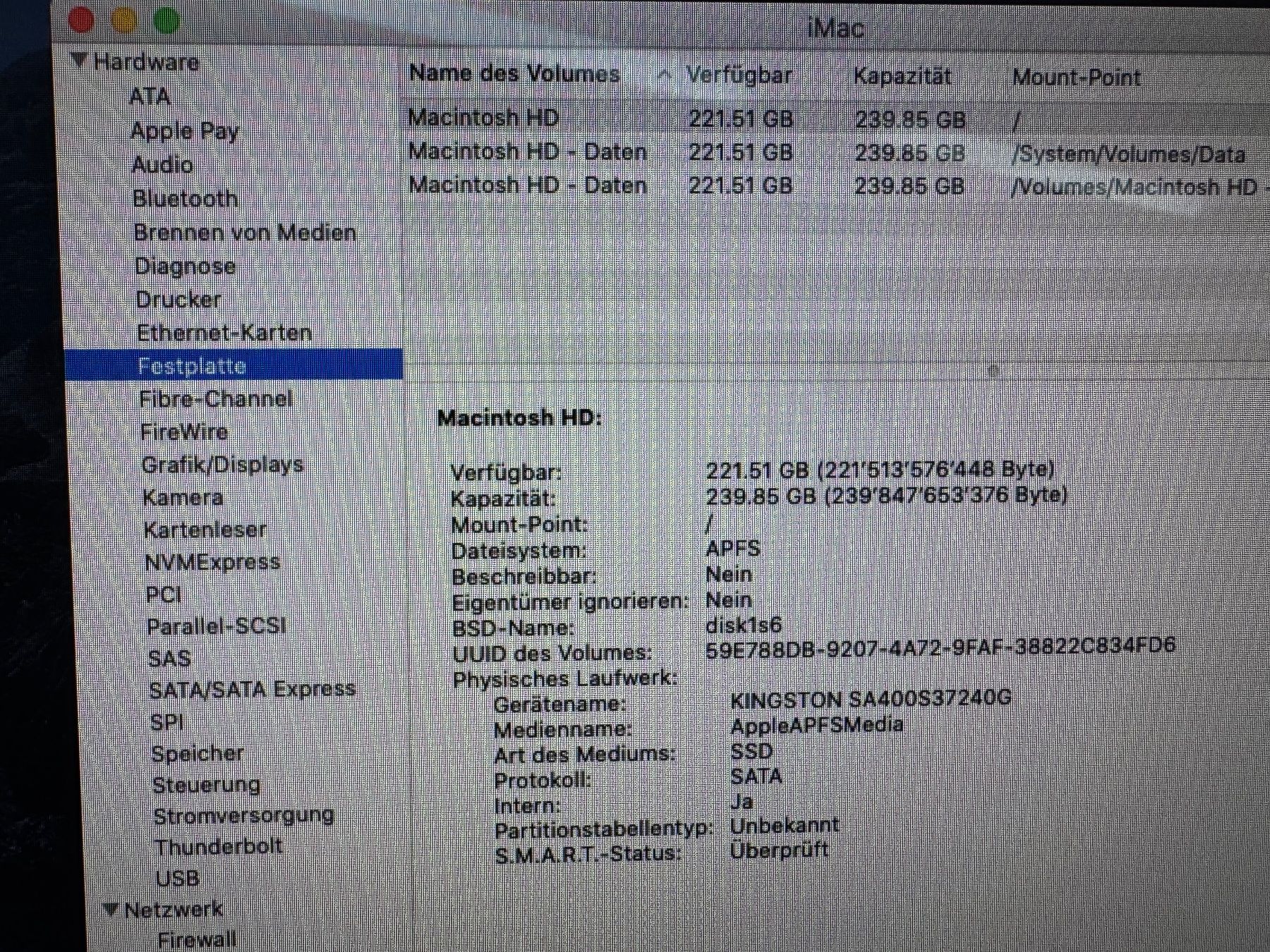 Apple PCs: iMac Quad Core i5 – D'occasion à Eggersriet par Don-M 7