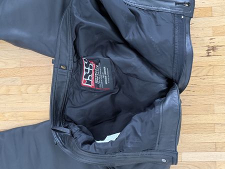 Motorrad Leder Hosen 50