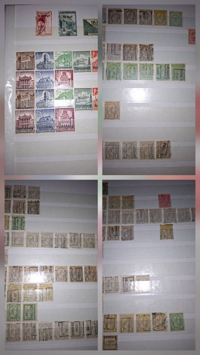 Tous les timbres: Grosse Sammlung Luxemburg – D'occasion à Balgach par SIMEON27 2