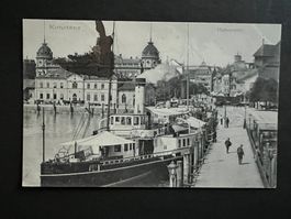 Postkarte Schiff Konstanz Hafen1909   (P79)