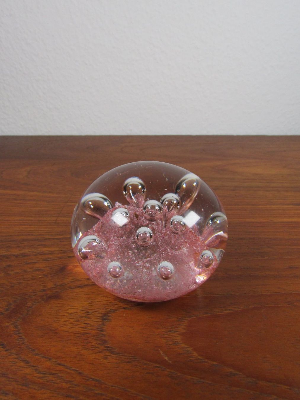 Statuette: Vintage Controlled Bubble Briefbeschwerer Caithness Stil 70s – Usato da Ostermundigen venduto da Zytrum