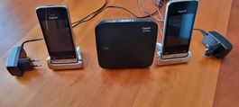 Gigaset SL910A - Schnurlos Design-Telefon & Anrufbeantworter