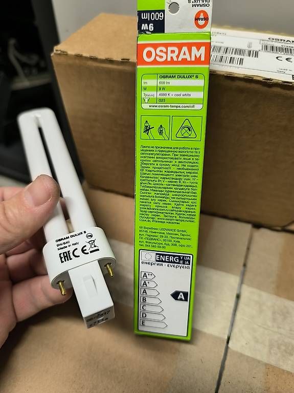 Osram Lampade: Glühbirnen OSRAM 9W/840 G23 – Usato da Kehrsatz venduto da Galopom