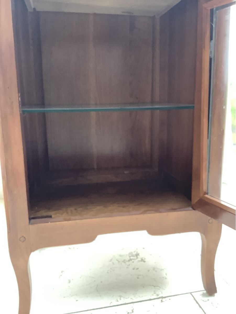 Vitrinen: Antike Biedermeier Vitrine Barschrank Nachttisch – Gebraucht aus Wichtrach von wildpigwomen12 4