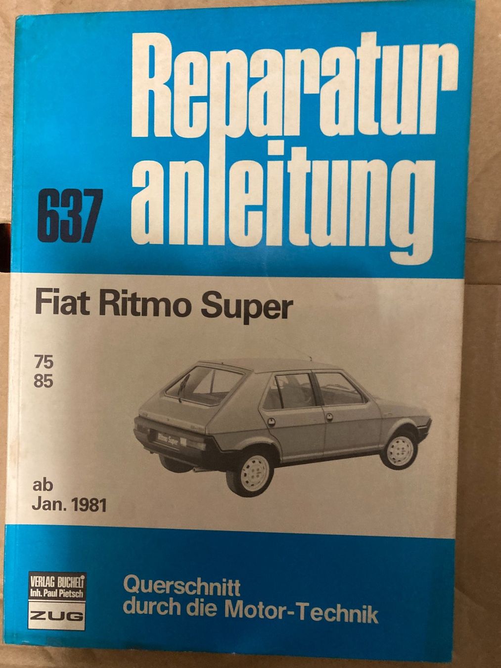 Modellini d'auto: FIAT Ritmo Super – Usato da Filzbach venduto da Sugi7