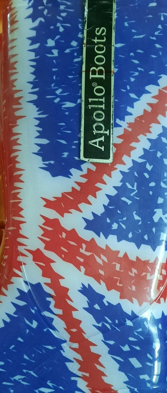 Scarpe da donna: Apollo Gummistiefel UK Union Jack Gr. 38 – Nuovo (secondo la descrizione) da Seuzach venduto da VT-Collections1 2