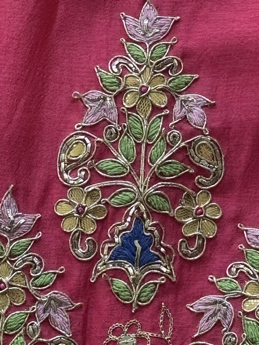 Vestiti: Fantastisch bestiktes Seidenkleid, Gr. L – Nuovo (secondo la descrizione) da Hölstein venduto da chap3ron 7
