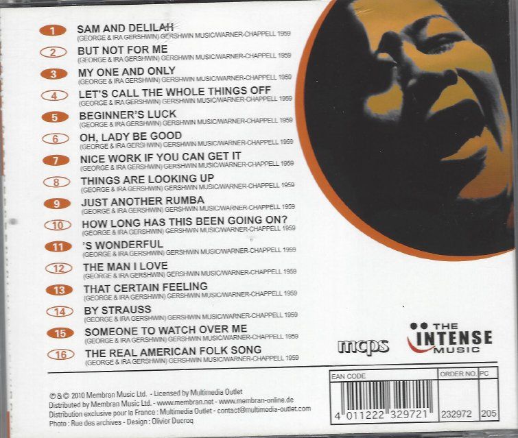 CD: CD Ella Fitzgerald - The Ira & George Gerschwin song book – Usato da Courtepin venduto da Fin_dj7p 1