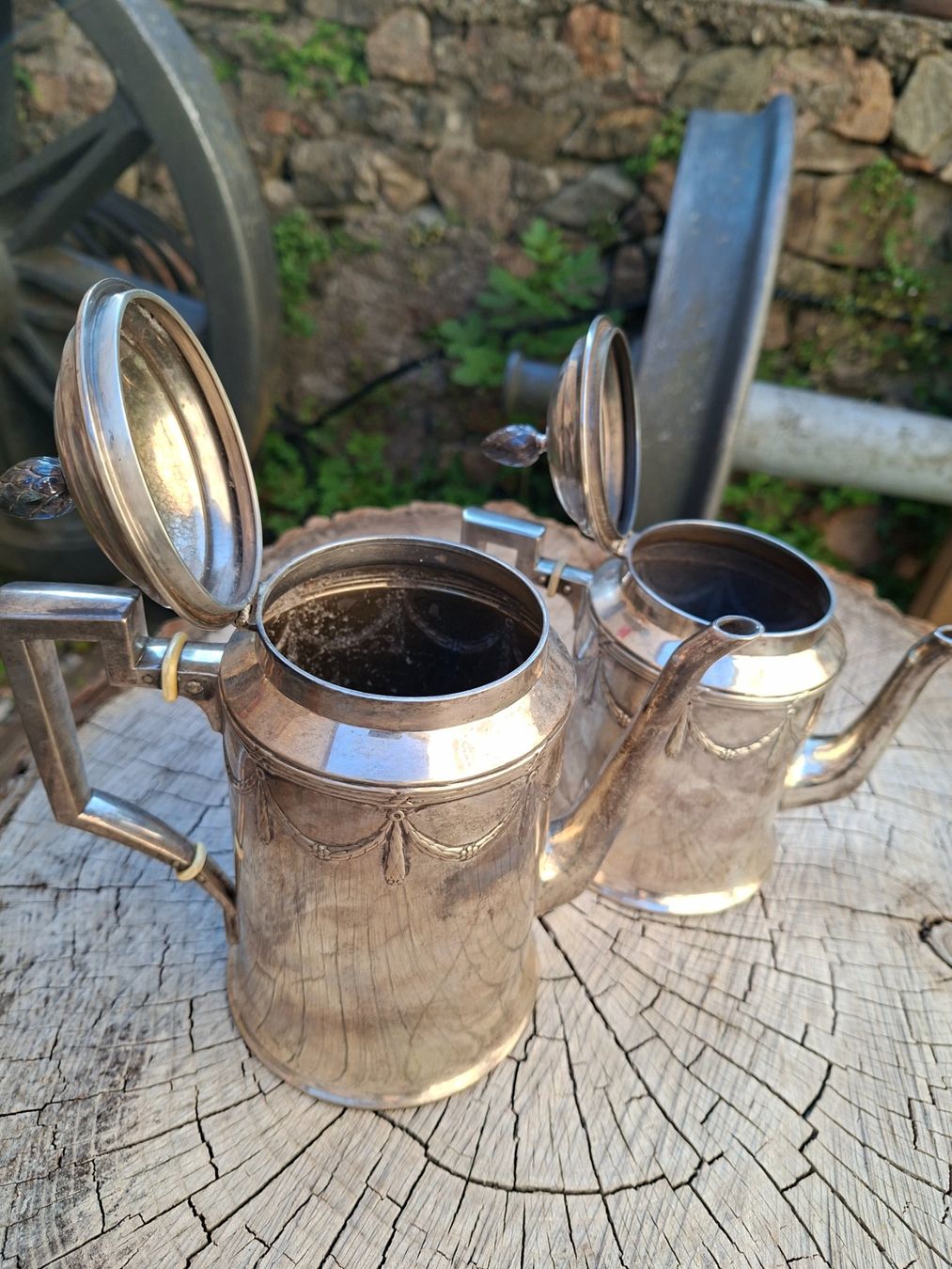 Caraffe: Servizio teiera argento, Wilkens & Söhne – Usato da Carona venduto da ram_qh7v 2