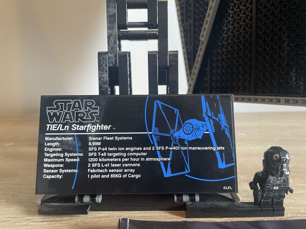 Lego Kit di costruzioni: Lego Star Wars 75095 TIE Fighter – Usato da Solothurn venduto da f.delarey 2