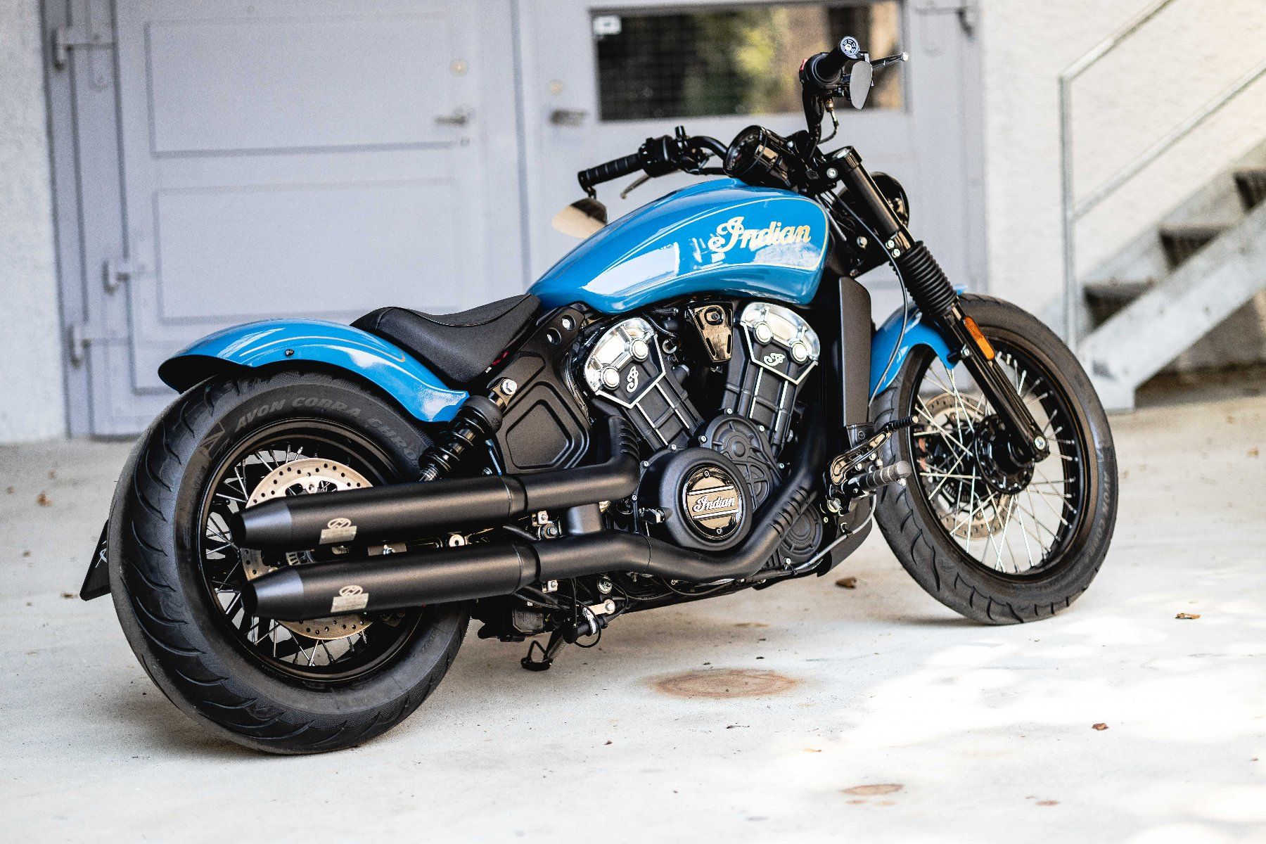 Indian Motorcycle Chopper: Indian Motorcycle & Sternschnuppe - Scout Bobber – Neu und originalverpackt aus Zürich von  3