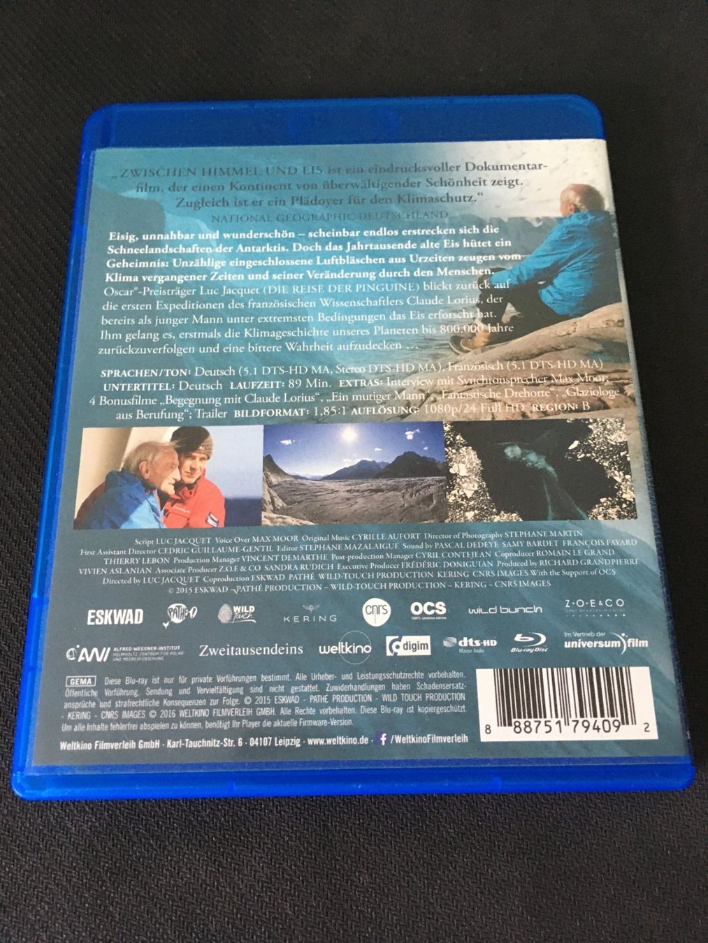 Tutti i DVDs: Zwischen Himmel und Eis [Blu-ray] – Usato da St.Gallen venduto da MedienJoe 1