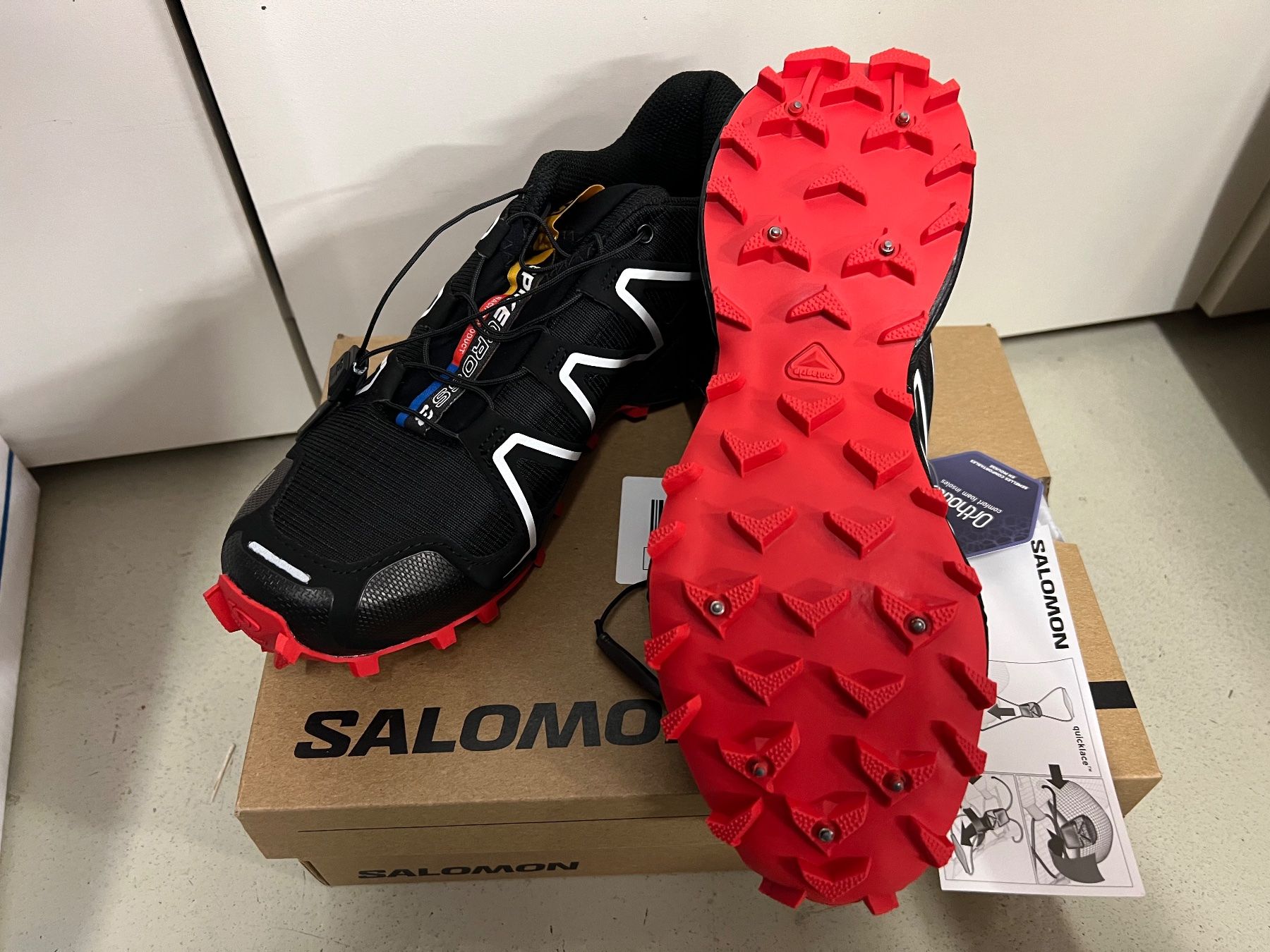 Salomon Scarpe da donna: Salomon Spike 38 – Nuovo e nell'imballaggio originale da Crans-Montana venduto da Boubou123