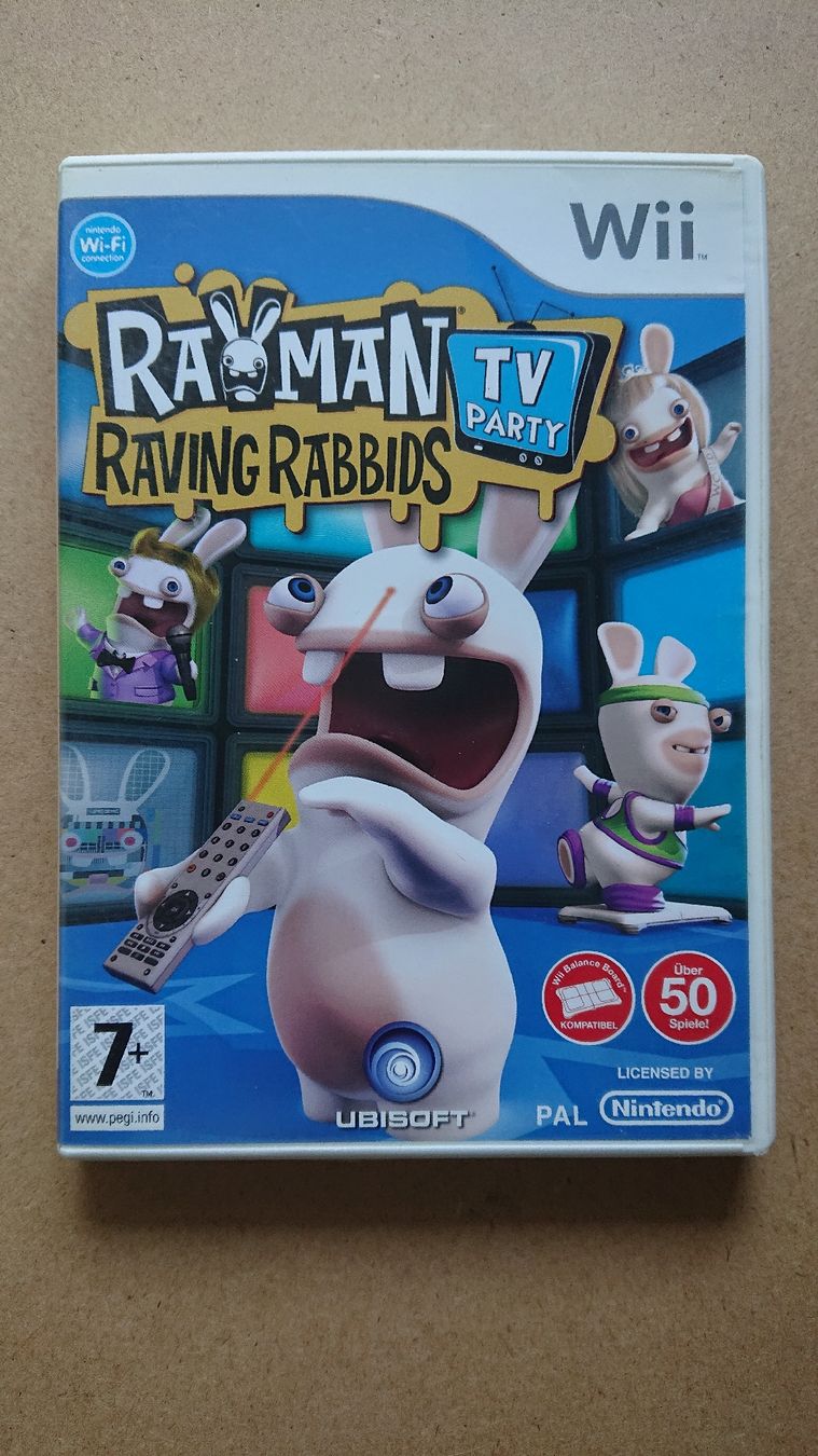 Giochi: Rayman Raving Rabbids: TV Party - Wii – Usato da Chur venduto da FreakofRarity