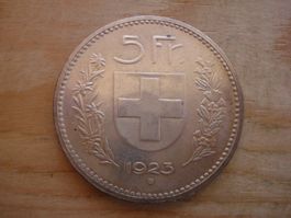 (C1) 5 Franken 1923 UNZ-