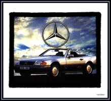 Aufnäher *Mercedes-Benz Cabriolet*