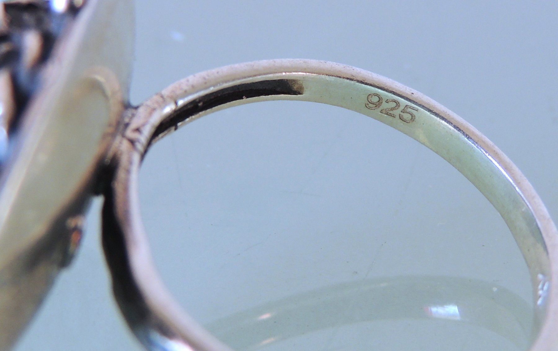Ringe: Türkis Silber 925 Fingerring Gr. 58 – Gebraucht aus Waldenburg von schaller707 7