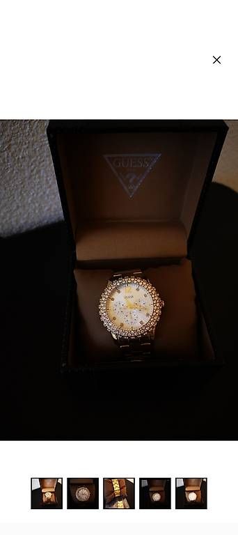 Guess Uhren: Guess Uhr gold mit Steinen – Gebraucht aus Ebikon von isa_xjb2 3