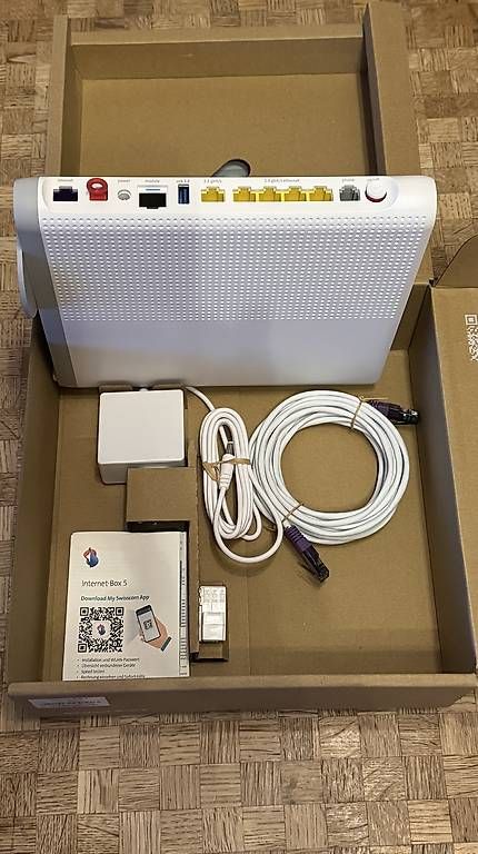 Modems & Router: Swisscom Internet Box 5 – Neu und originalverpackt aus Horw von Pbotta 1