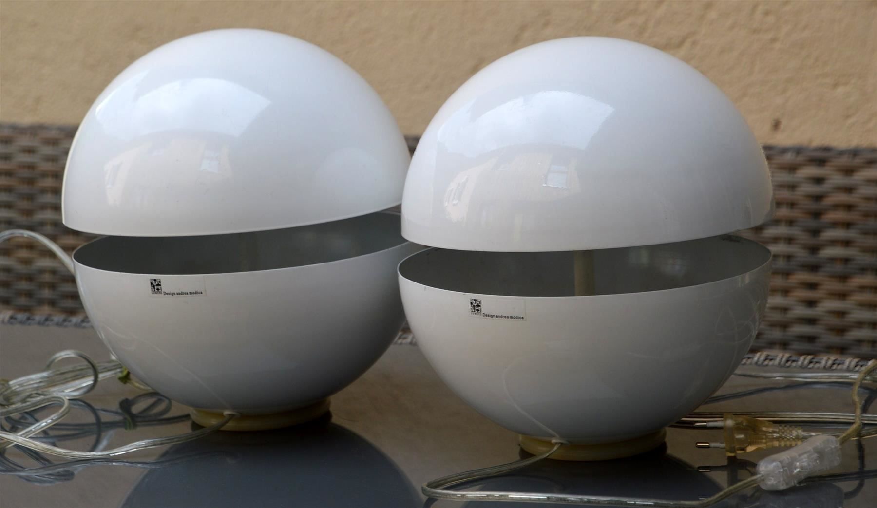 Lampade: 2 x Lampe Lumess Andrea Modica 1980s – Usato da Collonges venduto da arashee 4