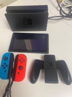 Nintendo Switch Neon Red/Blue + 4 Dance/Fitness games