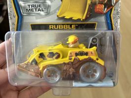 Paw Patrol True Metal Rubble Baufahrzeug Figur Neu