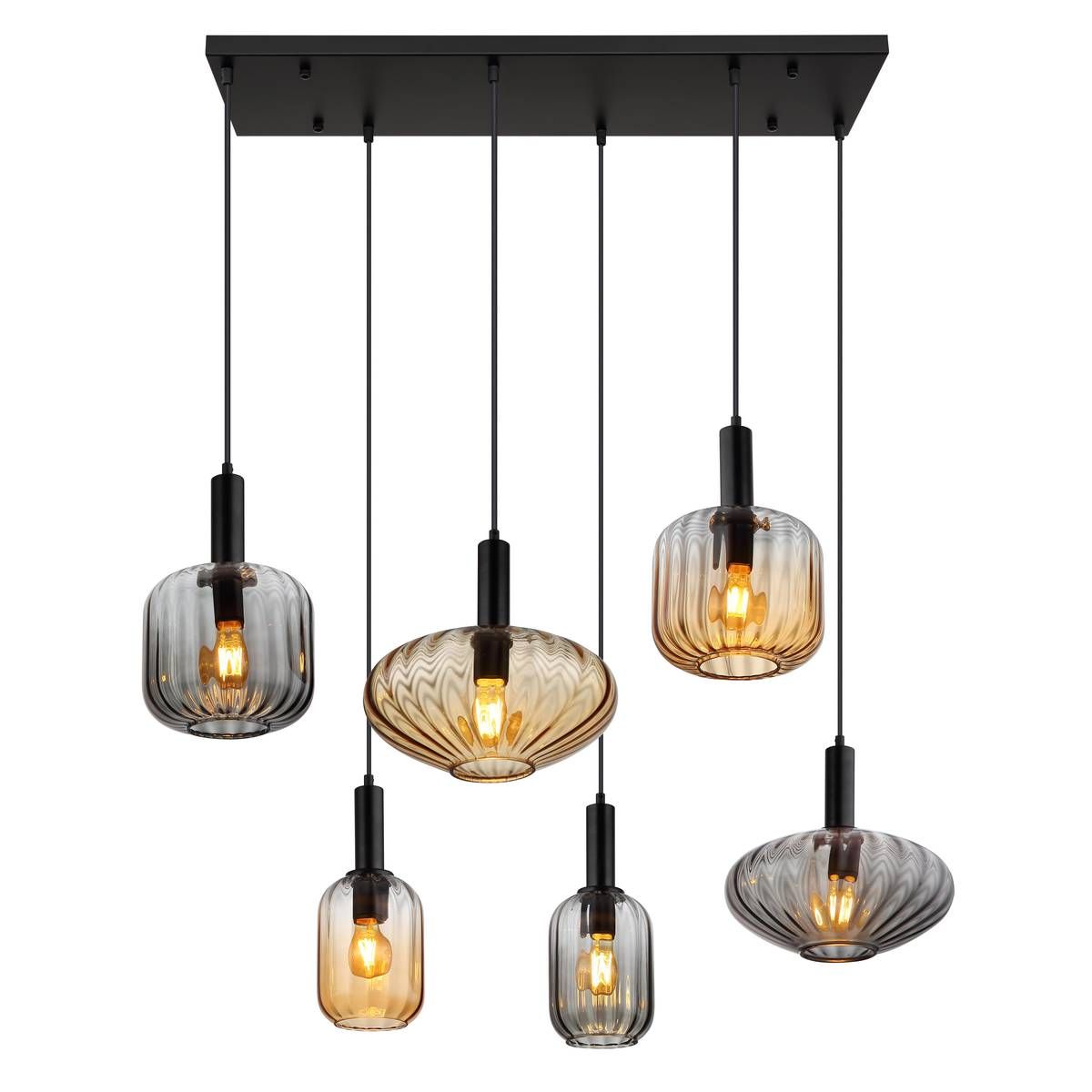 Lampadari & plafoniere: Pendelleuchte, Glas, 100 cm x 47 cm – Nuovo (secondo la descrizione) da Kreuzlingen venduto da Smart-Light 3