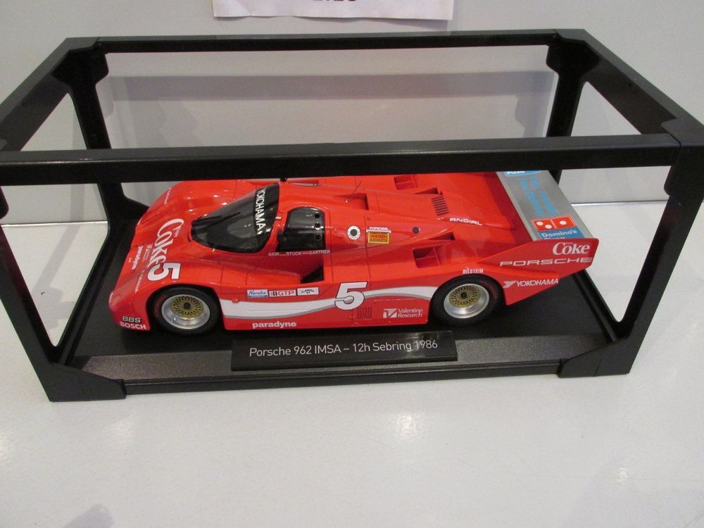 Porsche 962 Sebring 1985 Experience Center Atlanta / L.A. Spark 1/43 neu