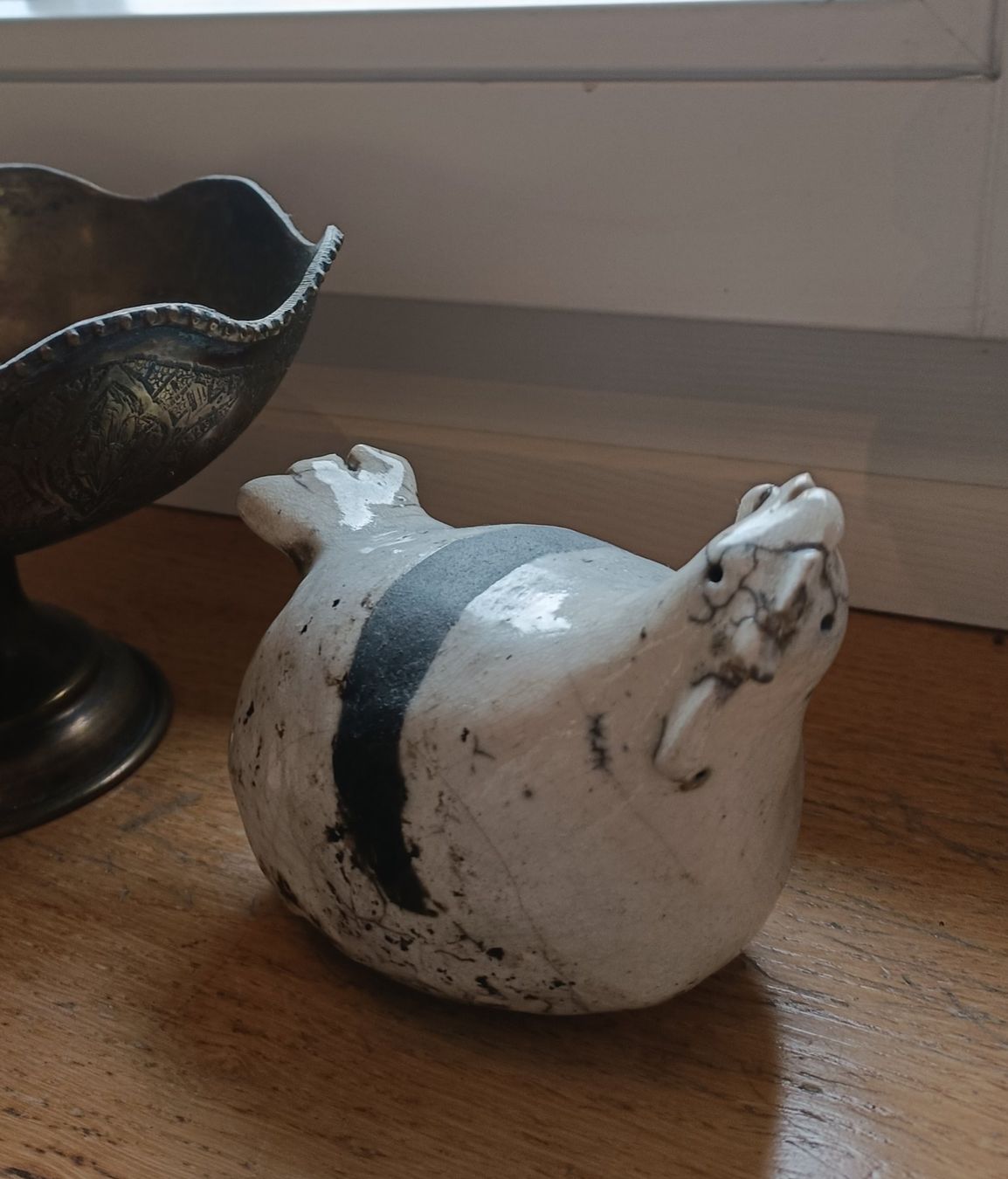Statuette: Raku Keramik Vogel – Nuovo (secondo la descrizione) da Schaffhausen venduto da kab_9pzn 1