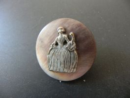 Wunderschöne alte Brosche - Ballerina