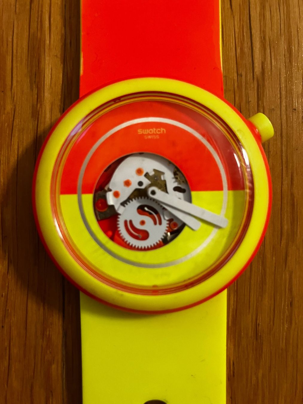 Swatch Uhren: Swatch Uhr "Orange/Gelb" – Gebraucht aus St. Gallen von sascha_faerber 1