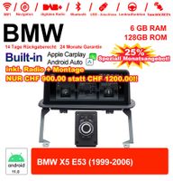10.25 Zoll Autoradio Für BMW X5 E53 1999-2006 + Montage