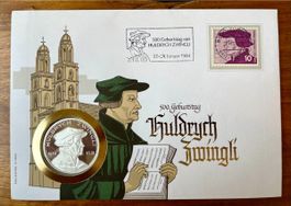 Zwingli und Papst Johannes Paul in der Scheiz