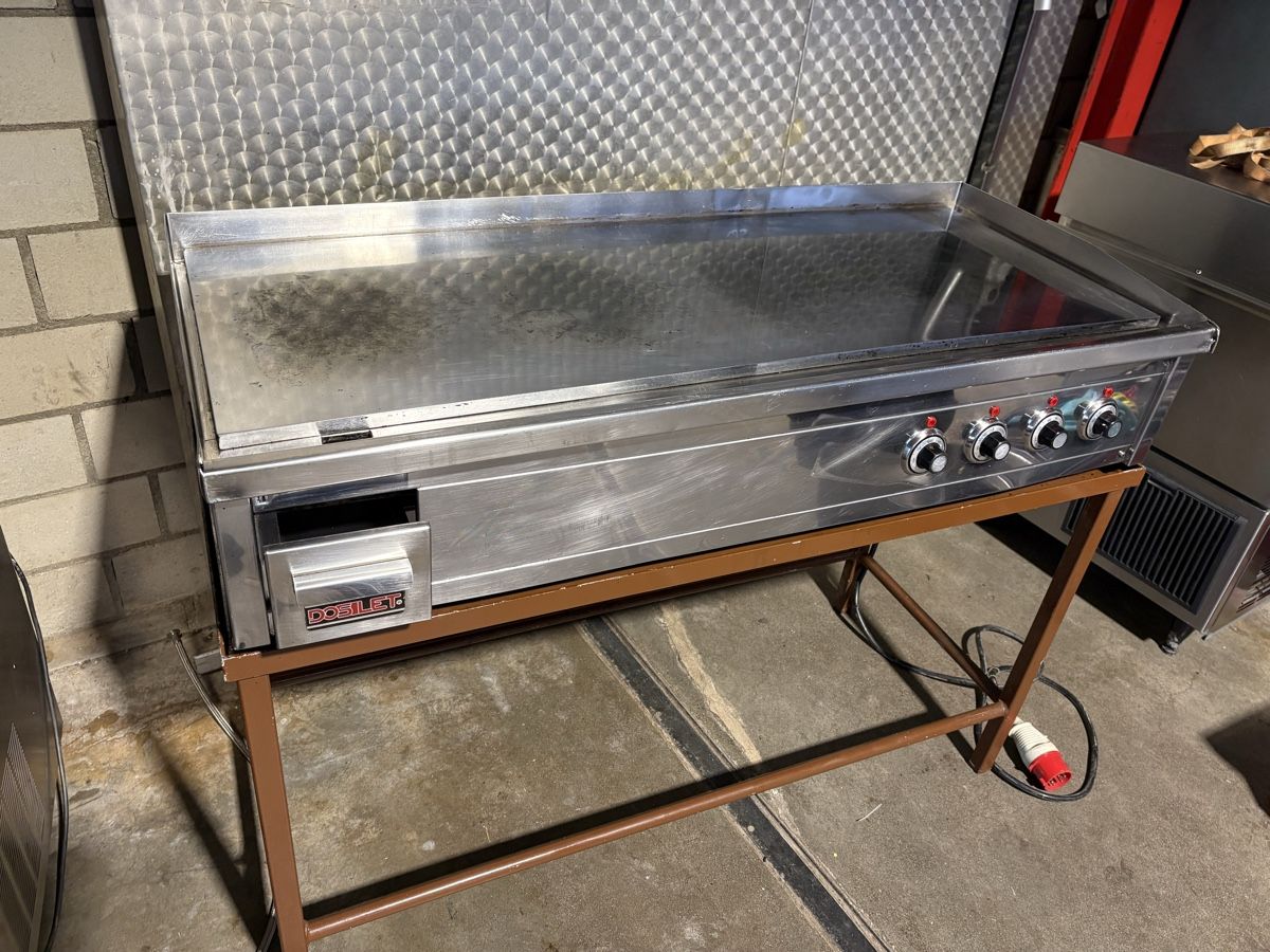 Griglie: Professionelle Edelstahl Grillplatte – Usato da Wohlen AG venduto da Moh80 7