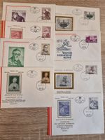 8 FDC Österreich 1971 - alle mit Ersttagsstempel