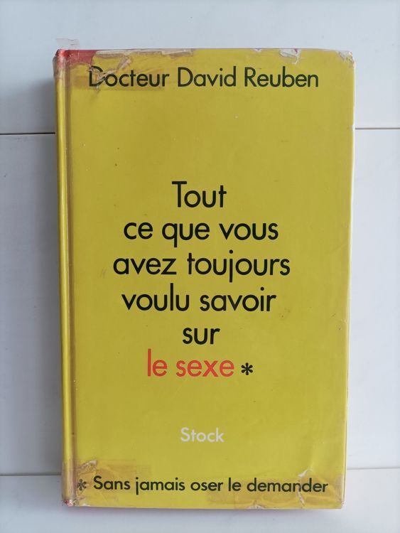 Tout Ce Que Vous Avez Toujours Voulu Savoir Sur Le Sexe Da Acheter Sur Ricardo