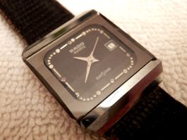 Rado Diastar, Quartz, Datum, 12 + 20 winzige Diamant, selten