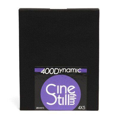 Kodak Pellicole: CineStill 400 Dynamic C-41 Format 4x5 Inch - 25 Blatt – Nuovo e nell'imballaggio originale da Halden venduto da TopFoto 9