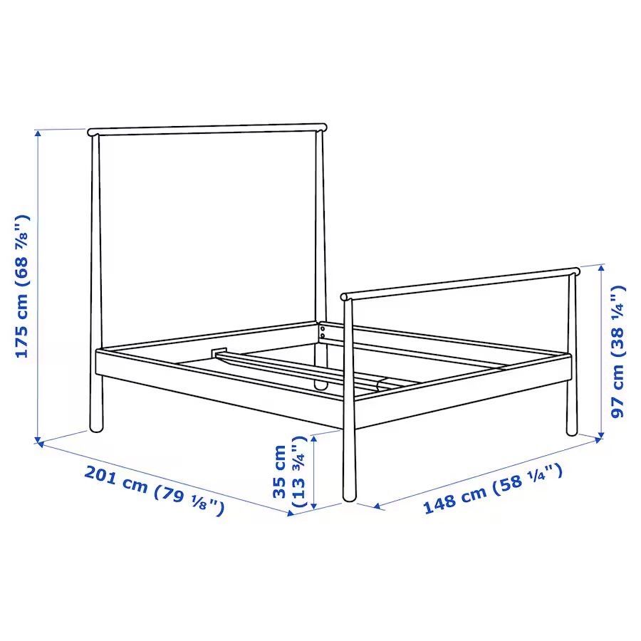 Letti: Lit IKEA Gjöra 140x200 – Usato da Yverdon-les-Bains venduto da fla_wf2w 3