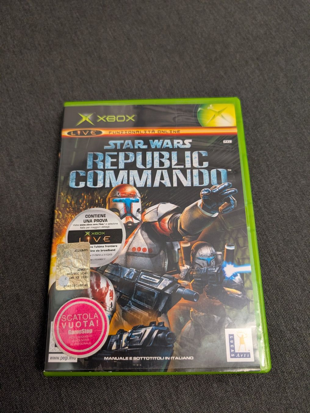 Giochi: Star wars republic commando Microsoft Xbox – Usato da Giubiasco venduto da Ticinerd