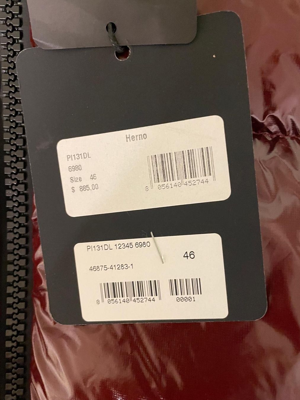 Vestes: Herno Laminar Down Jacket Red Size New – Neuf avec emballage d'origine à Kilchberg ZH par adycalin 6