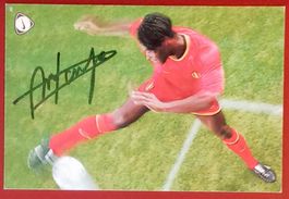 Mbo Mpenza Autogramm signiert Foto 10x15cm