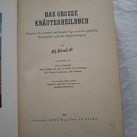 Das Grosse Kräuterheilbuch von Pfarrer Künzle 1945