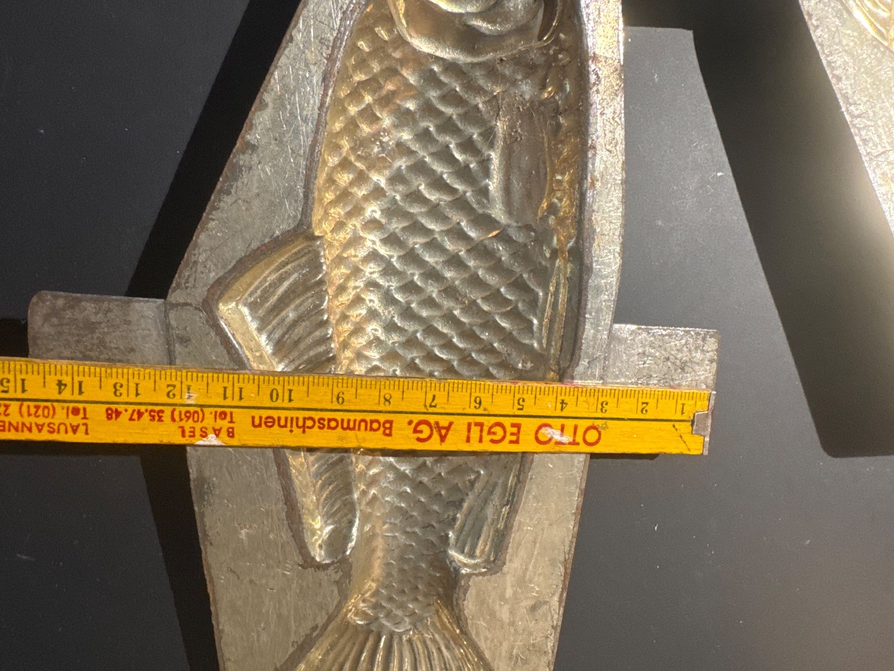 Teglie da forno: Moule chocolat schokoladenform poisson 20cm – Usato da Lajoux JU venduto da Briard0 3