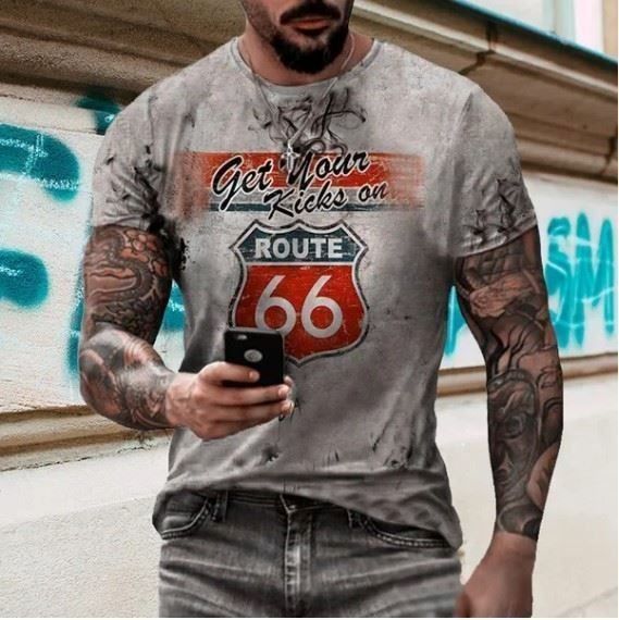 T-shirt: Route 66 T-Shirt XS-S – Nuovo e nell'imballaggio originale da Dintikon venduto da Vexi 1